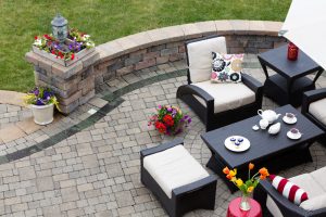 how to lay a patio