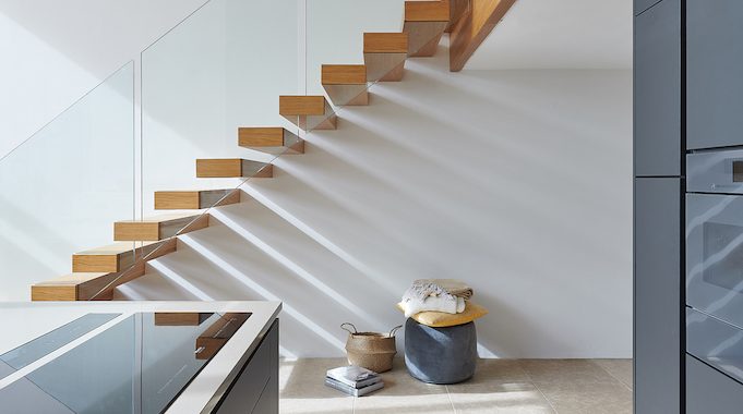 What Are the Main Components of a Floating Staircase?
