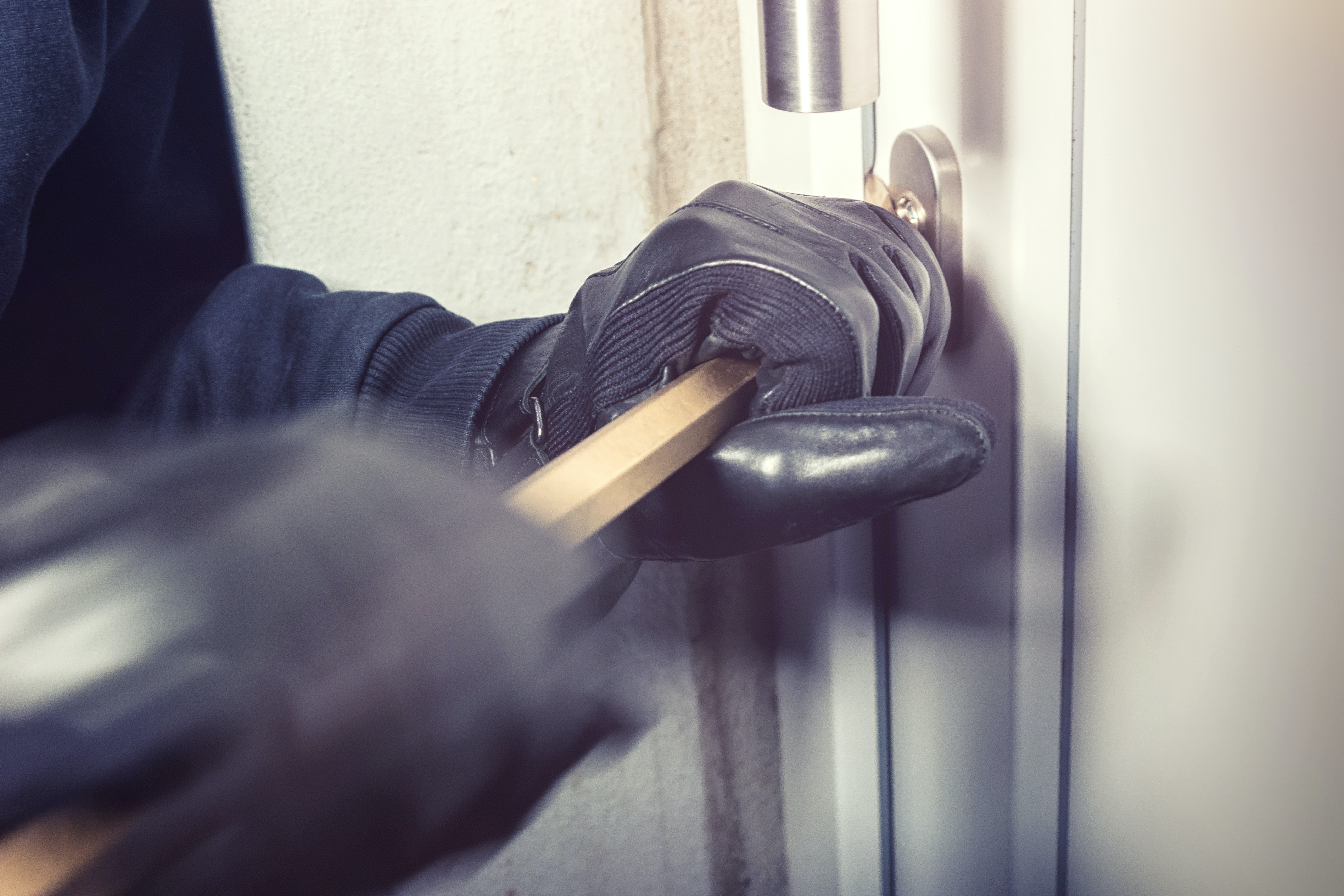 How does a burglar enter your house?